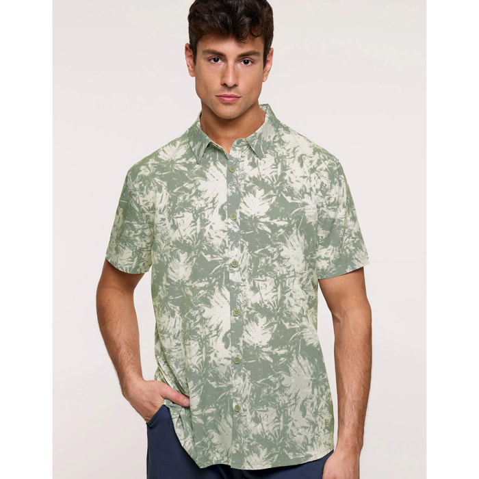 Camisa Manga Corta Caqui - Palmaira