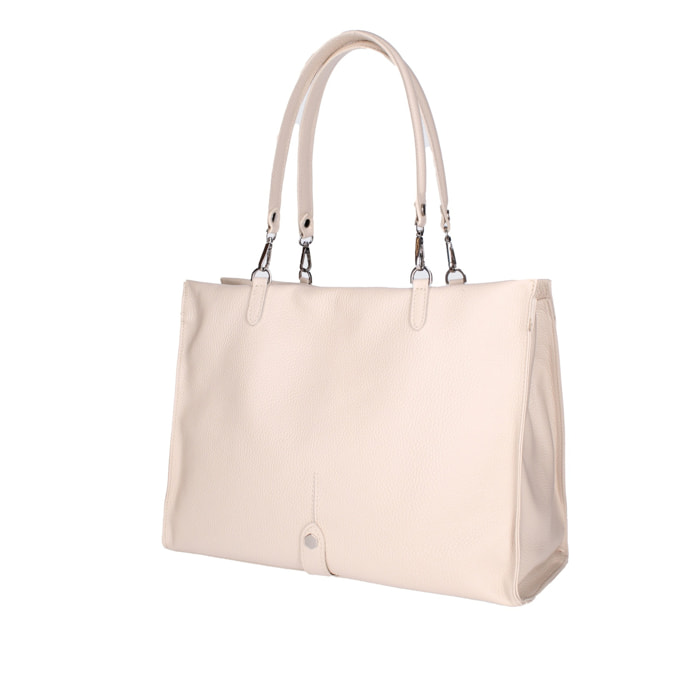 Borsa a mano da donna - Modello False - 100% vera pelle - 40.0 x 30.0 x 15.0 cm