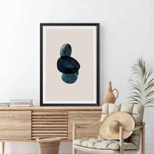 Affiche minimal things Affiche sous cadre noir