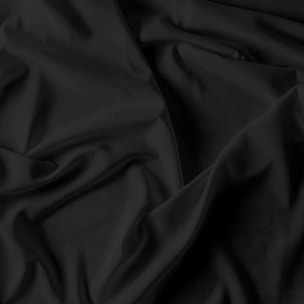 COPPIA FEDERE MAX COLOR, 100% Cotone, Made in Italy - NERO