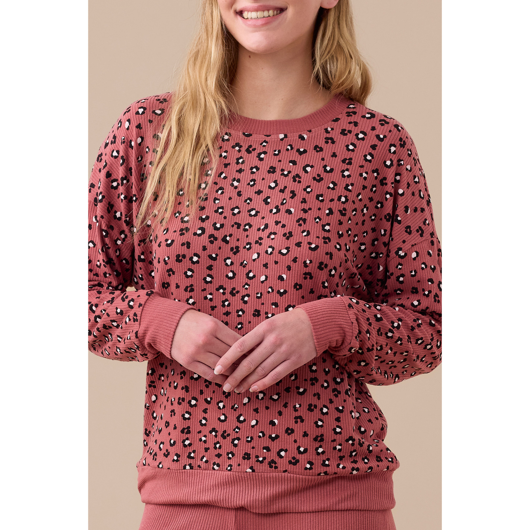 Pigiama donna costina articolo animalier. Noidinotte