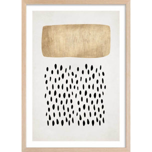 Affiche graphique N°5 Opus Affiche sous cadre bois