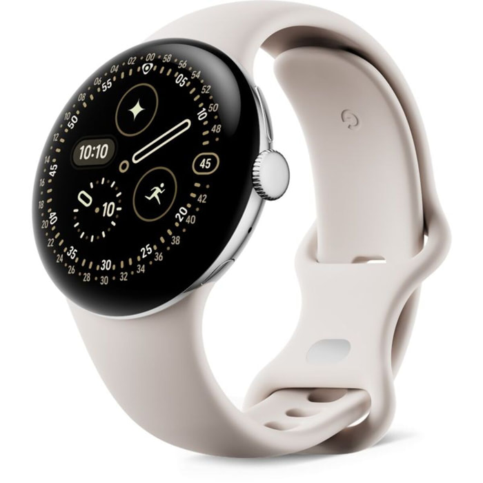 Montre connectée GOOGLE Pixel Watch 4 41mm Argent/Porcelaine BT
