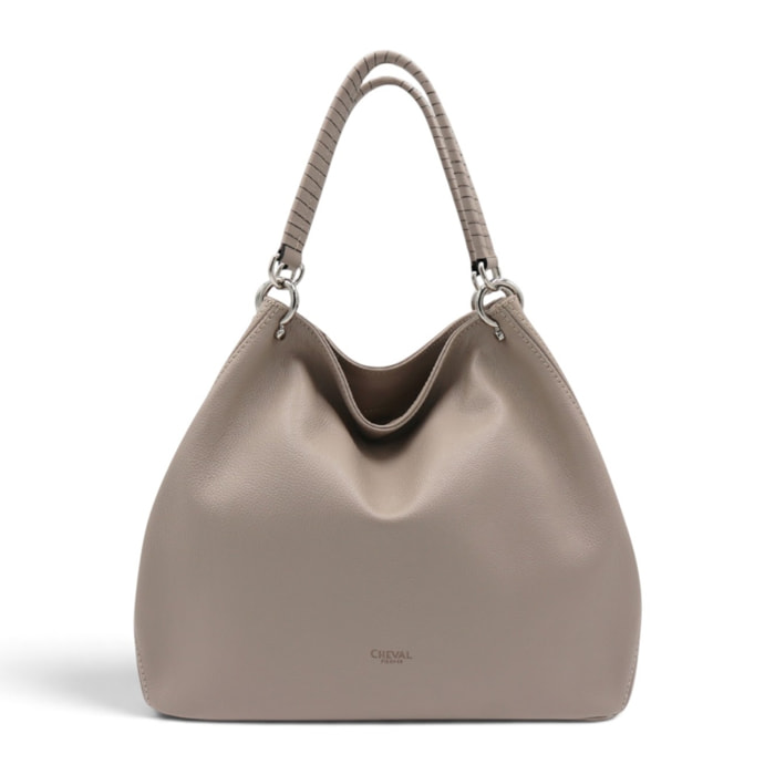 Borsa a Mano Cheval Firenze Thea Taupe