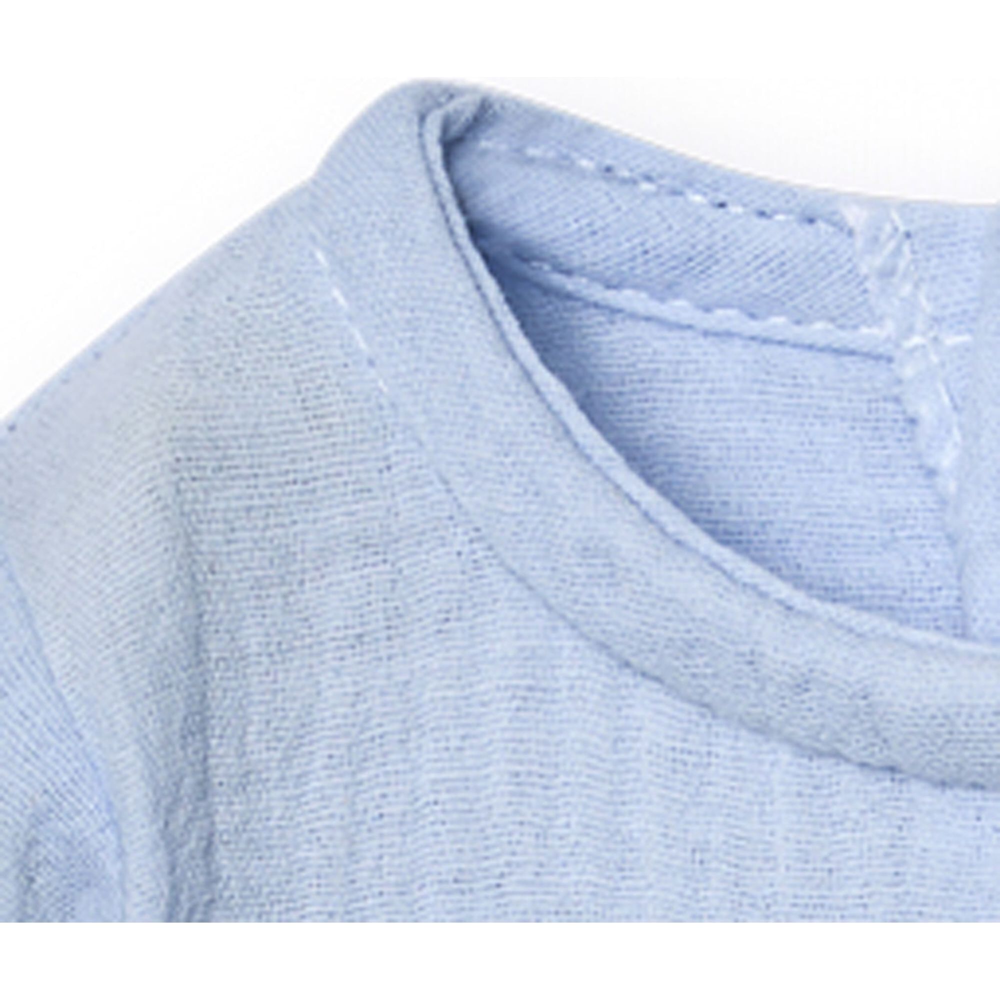 Body bebé manga larga bambula botones