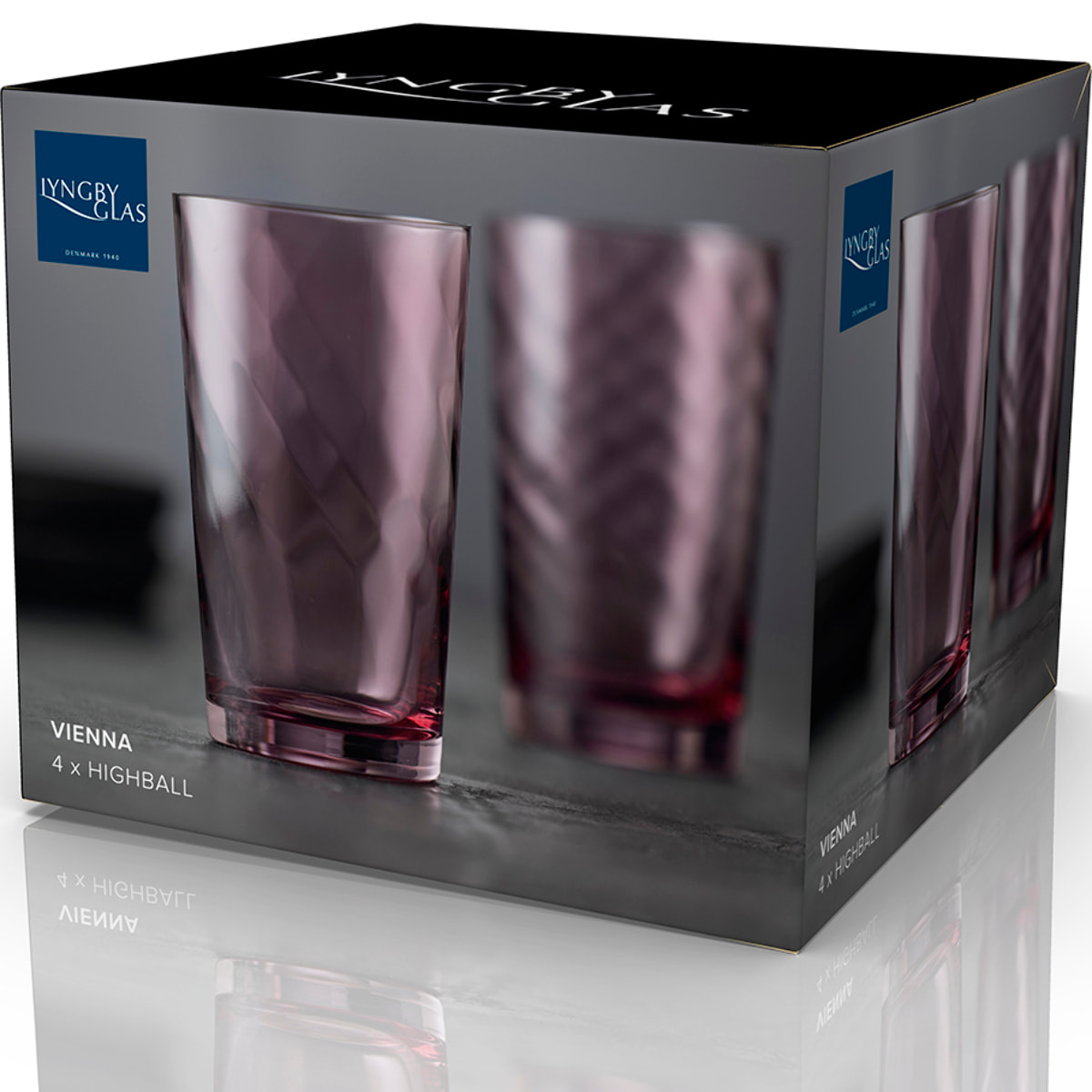 Set de 4 verres Highball Vienna 35cl