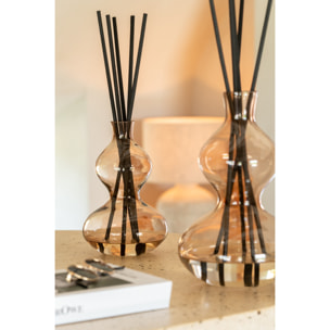 J-Line Bâtonnets parfumés Nordic Vetiver Verre Ambre Large