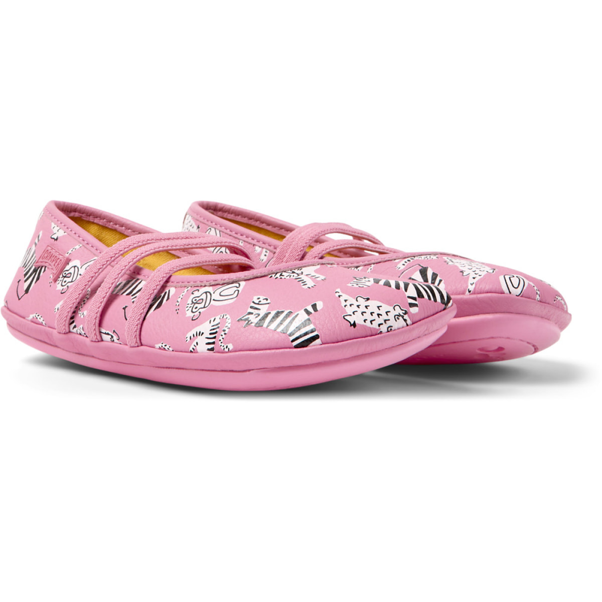 CAMPER Right - Ballerine Rosa Bambino Unisex