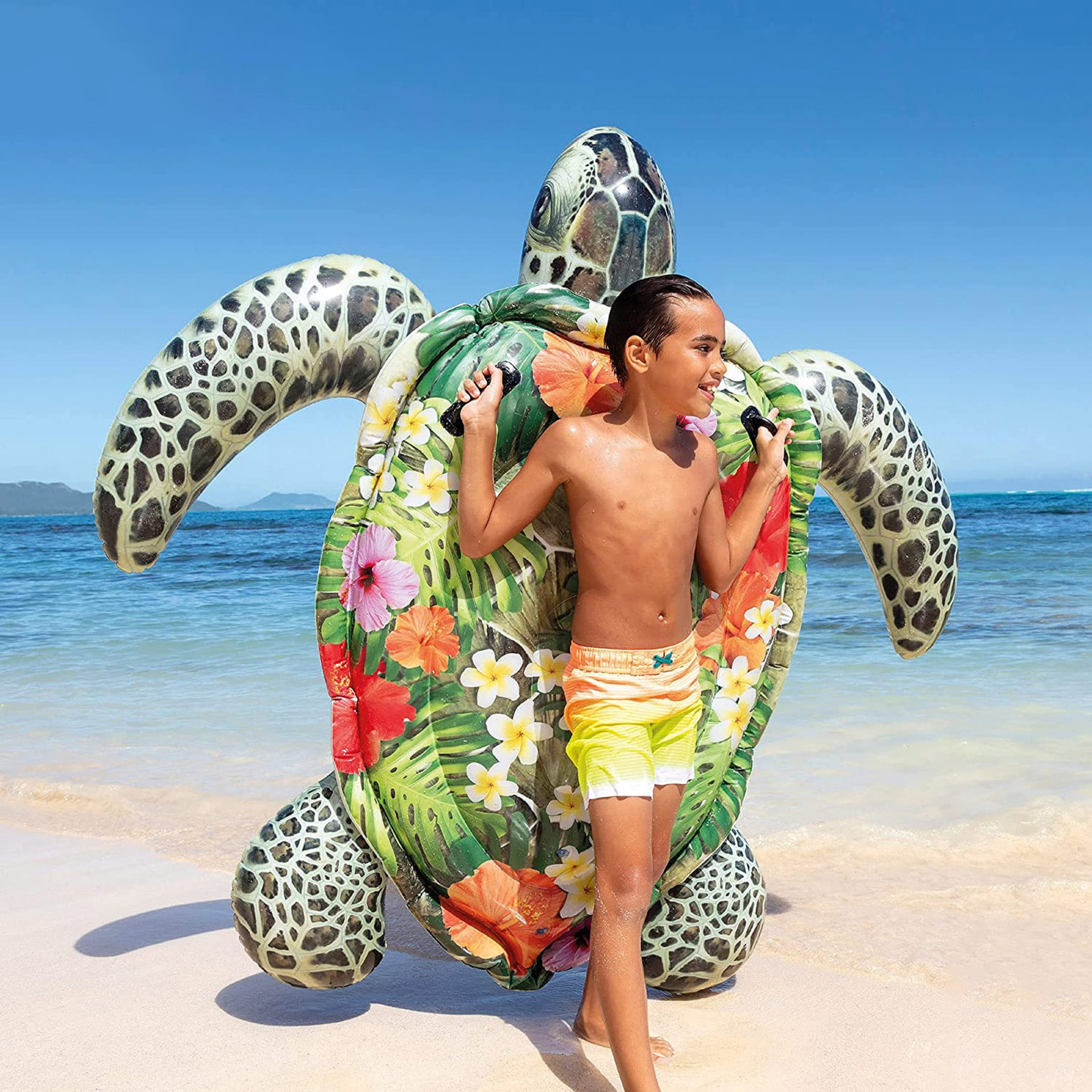 Intex Cavalcabile Tartaruga, 191x170 cm