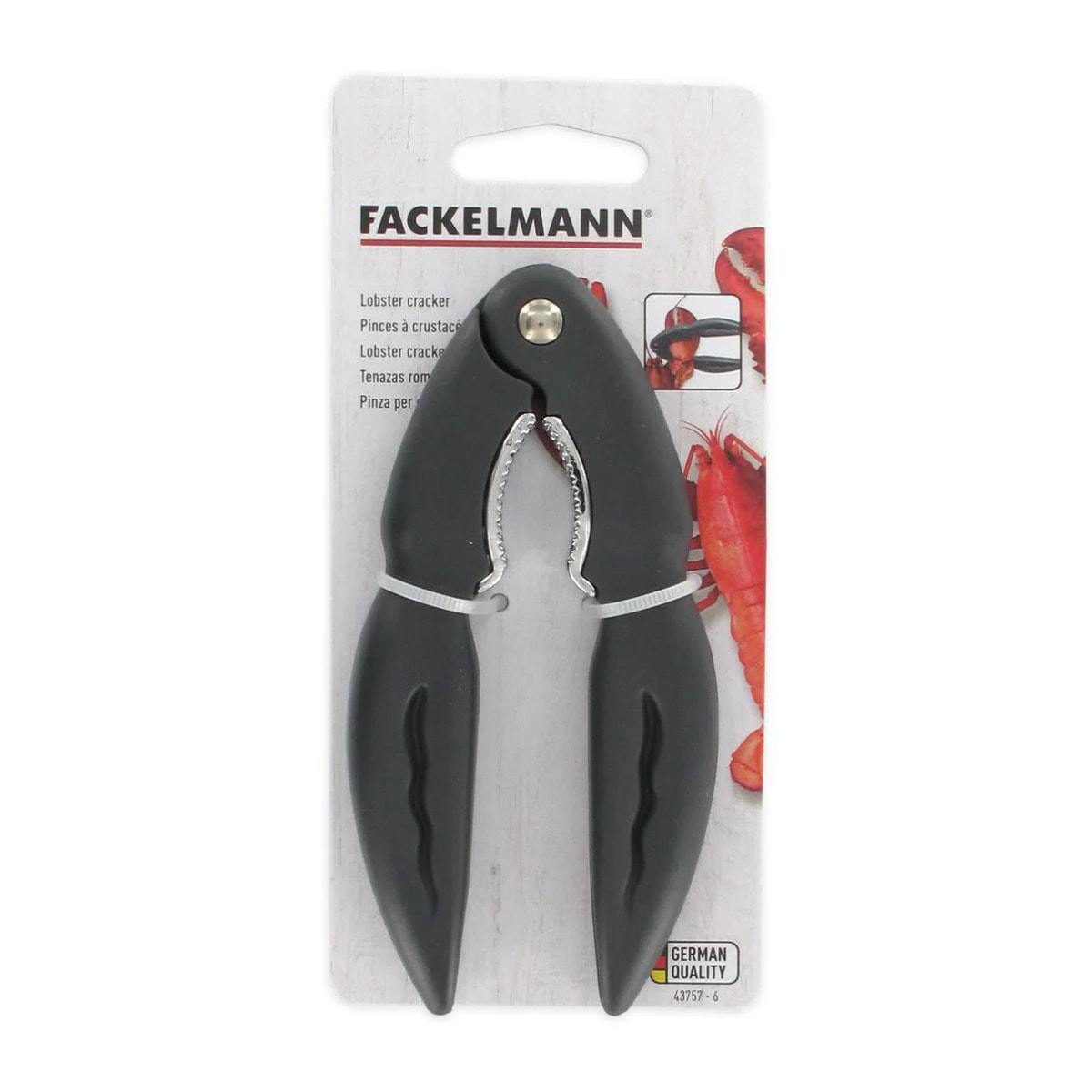 Pince à crustacés 13,5 cm Fackelmann