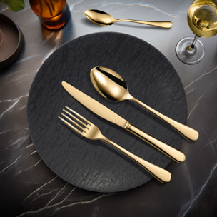 Clipper Doré - Ménagère 24 pièces