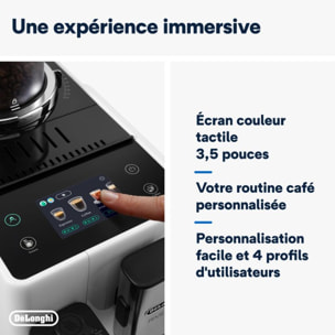 Expresso Broyeur DELONGHI FEB4435.W Rivelia Blanche