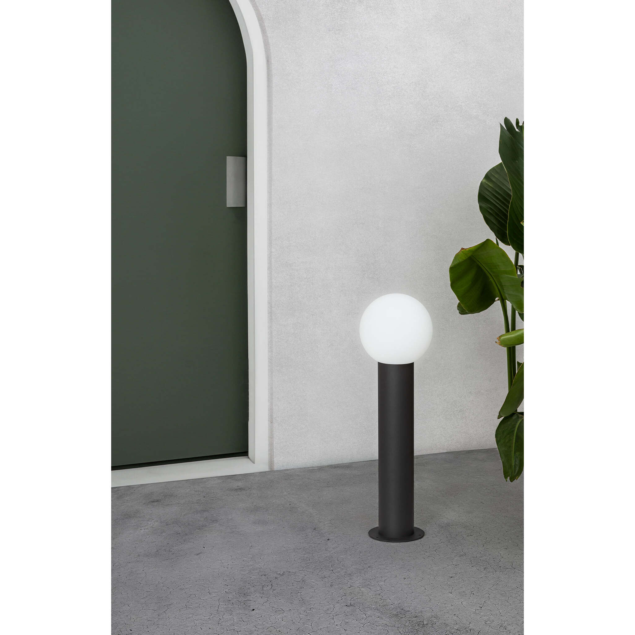 MOON Lampe borne gris foncé H610