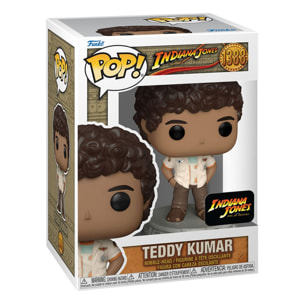 Indiana Jones 5 Funko Pop! Film Vinile Figura Teddy Kumar 9 Cm