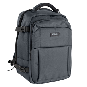 Mochila Viaje Cabina Jaslen Leeds Gris