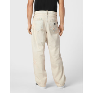 PHILIPP PLEIN Pantalones cortos vaqueros