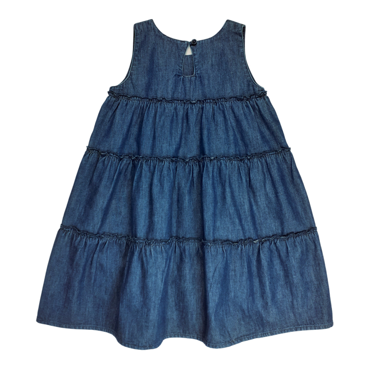 ABITO CHAMBRAY BLU MEDIO