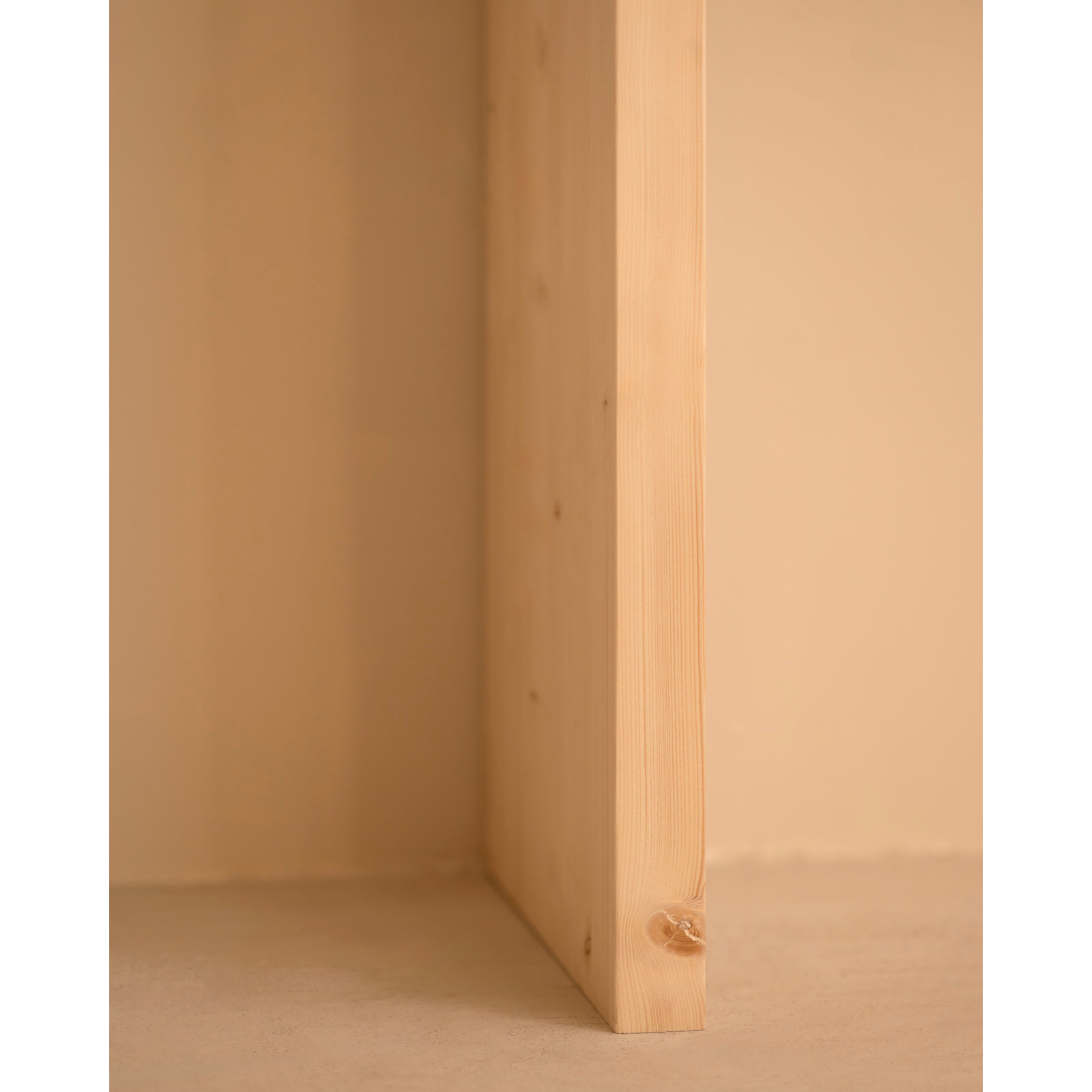 Console en bois massif ton naturel 120x80cm Hauteur: 80 Longueur: 120 Largeur: 30