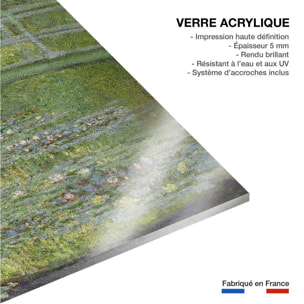 Tableau d'art Le pont japonais par Claude Monet Tableau plexiglas