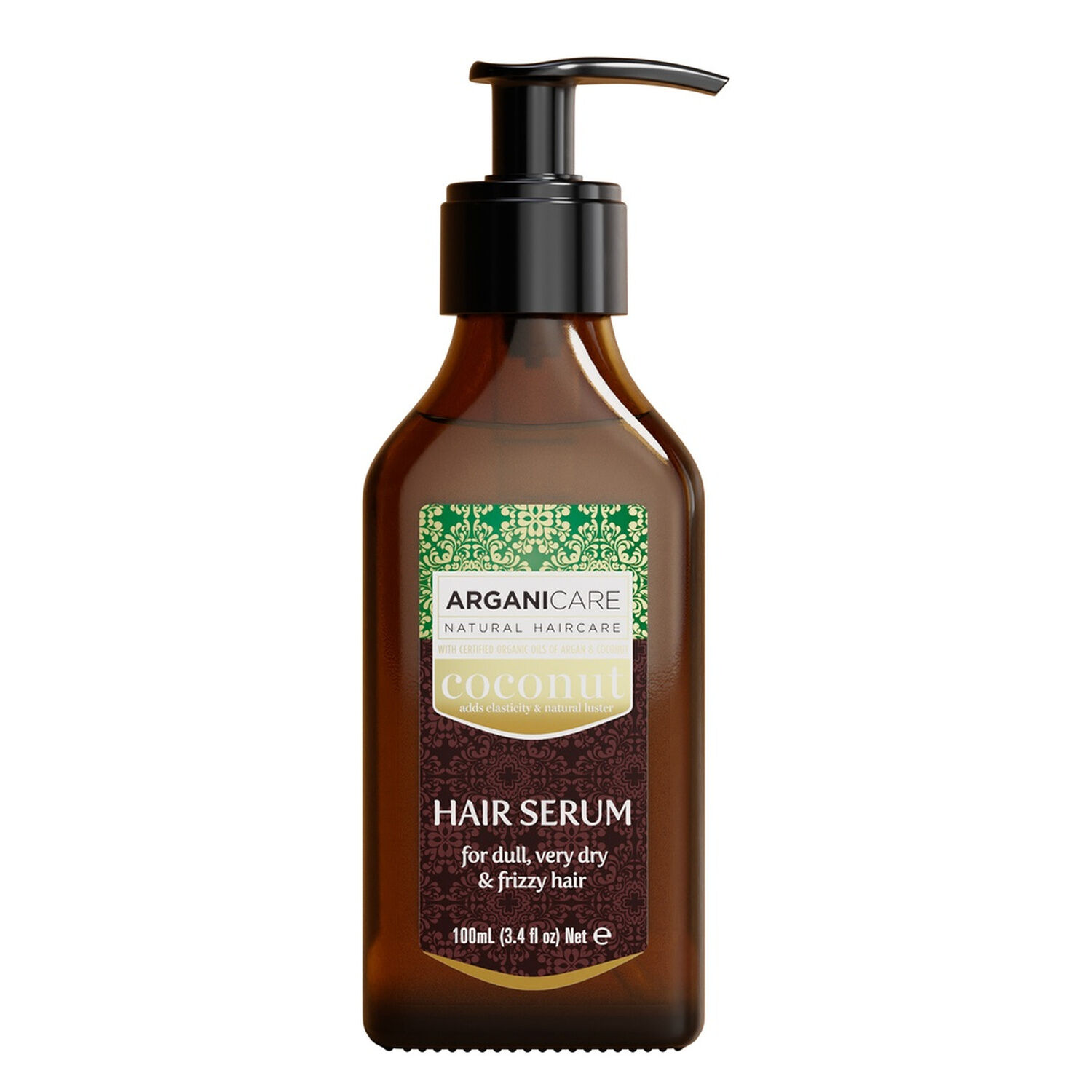 Huile de Coco - Sérum Ultra-Nourrissant et Réparateur - Cheveux Ternes, Très Secs & Frisés 100 ml