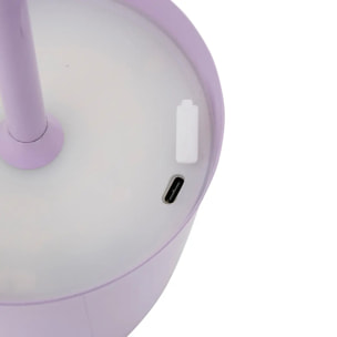 Lampe d'extérieur Cody H37cm lilas
