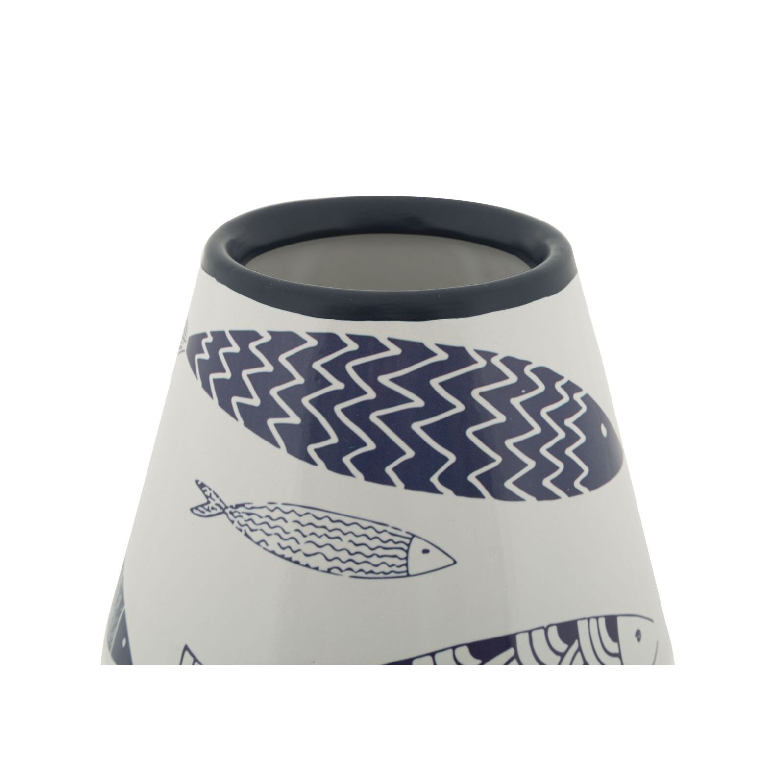 VASO CERAMICA FISH DOUBLE CM Ø 14X34