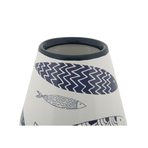 VASO CERAMICA FISH DOUBLE CM Ø 14X34