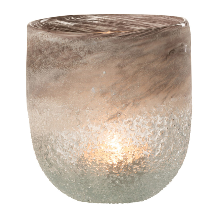 J-Line photophore Scavo - verre - gris - small