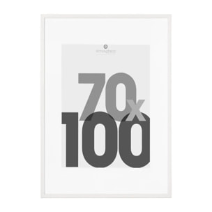 Cadre photo "Eva" - bois - blanc - 70x100 cm