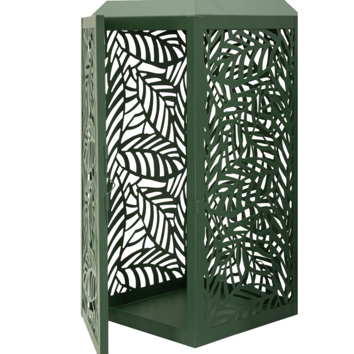 LANTERNE CARVING COPPIA CM 17,8X17,8X44-13,8X13,8X34