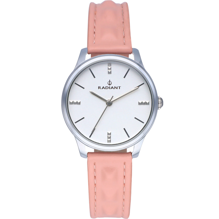 Reloj Radiant RA520601 Mujer Analogico Cuarzo con Correa de Piel sintetica