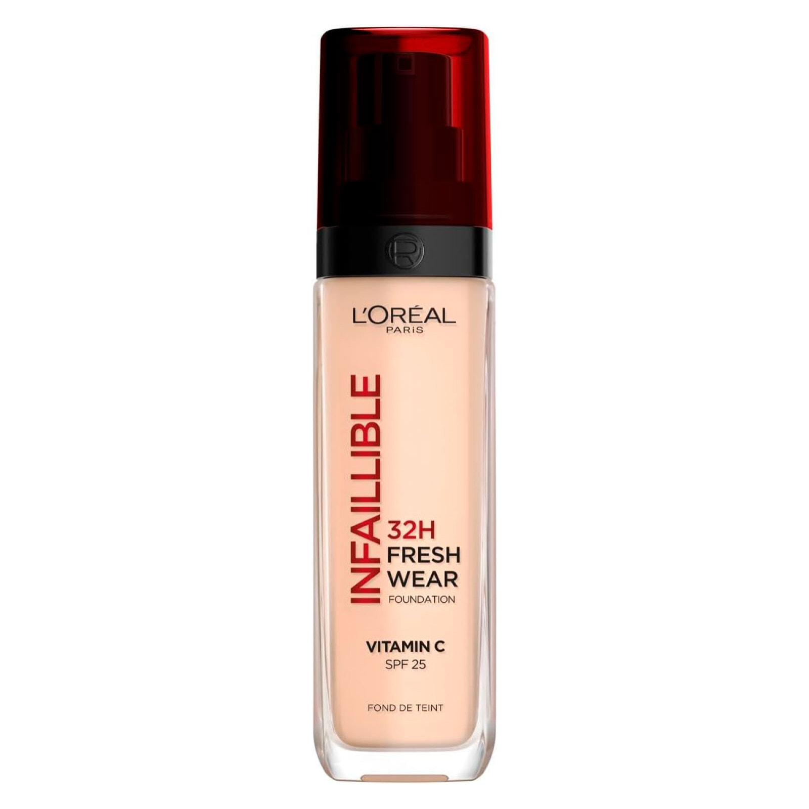 Fondotinta Liquido 20 Neutral Infaillible 32H SPF 25 + Vitamina C Fresh Wear Coprente Waterproof
