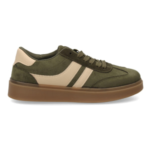 Zapatillas deportivas mujer casual con plataforma y cordones
