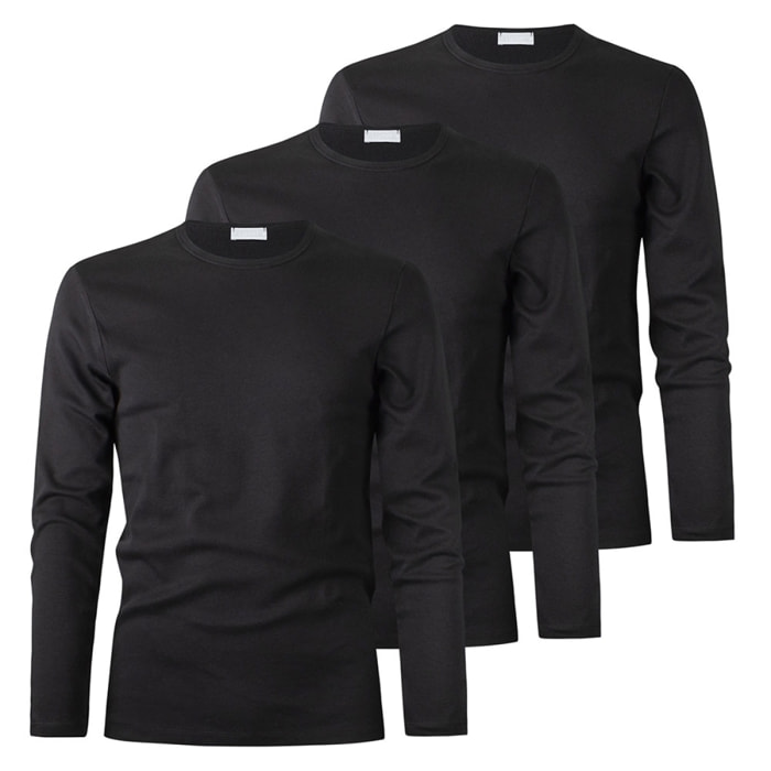 3 Maglie da Uomo a maniche lunghe Liabel Art. 2828-333