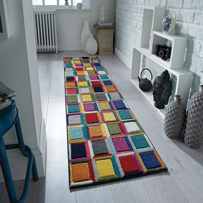 Tapis de couloir WALTZ Multicolore