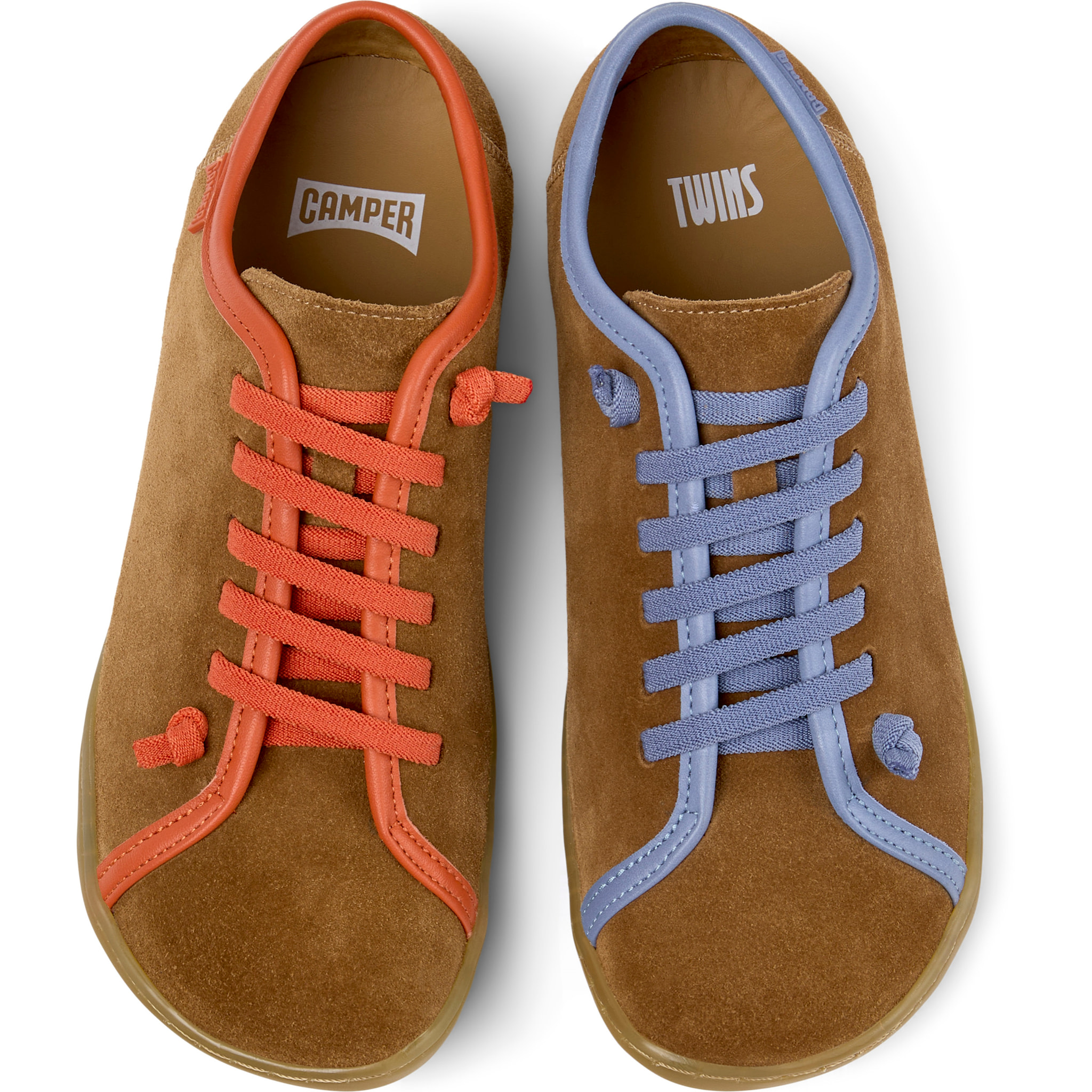 Sneakers - CAMPER G3D Peu Cami Twins - Marrone - Pelle scamosciata