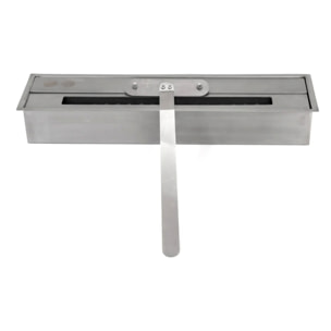 Camino a bioetanolo da incasso o a libera installazione 58x28xH52