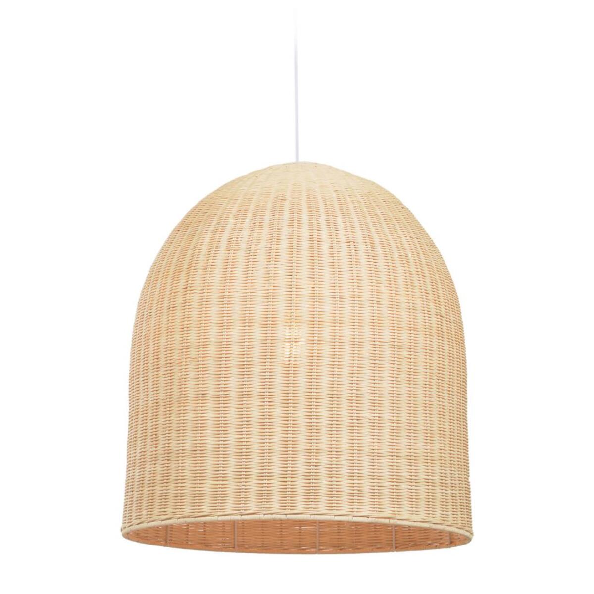 Kave Home - Paralume Druciana in rattan finitura naturale Ø 60 cm