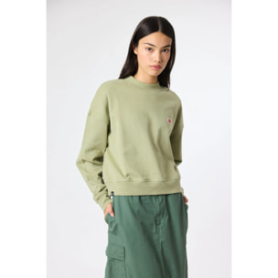 SUDADERA MUJER HEART SAGE