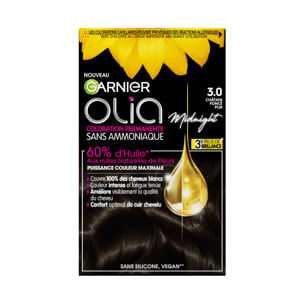 Garnier Olia Coloration 3.0 Chatain Foncé Pur