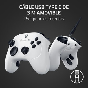 Manette RAZER Wolverine V3 Tournament Edition Blanc