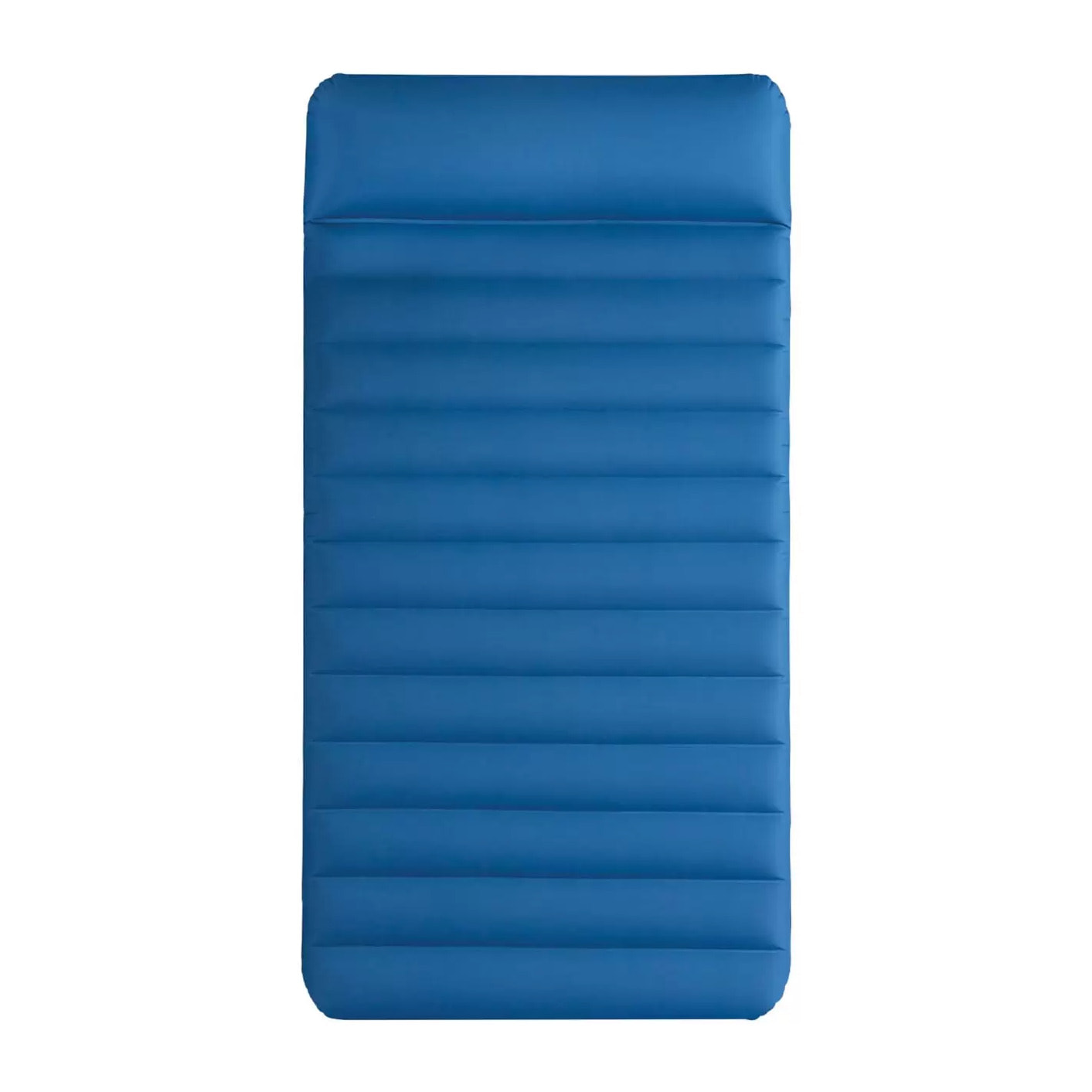 Intex 64011 - Materasso Gonfiabile Camping Singolo in TPU, Blu, con Pompa Elettrica Portatile, 99x191x22 cm