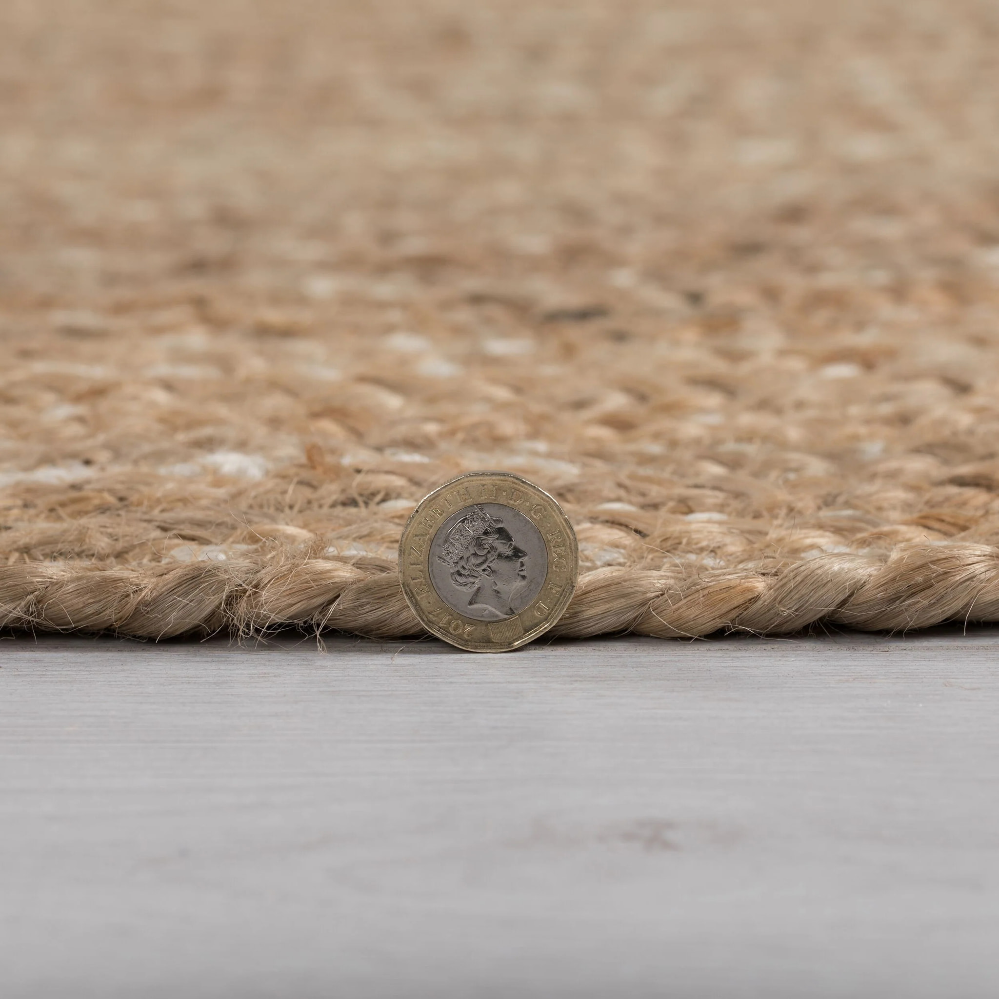 Tapis en jute rond CAPRI