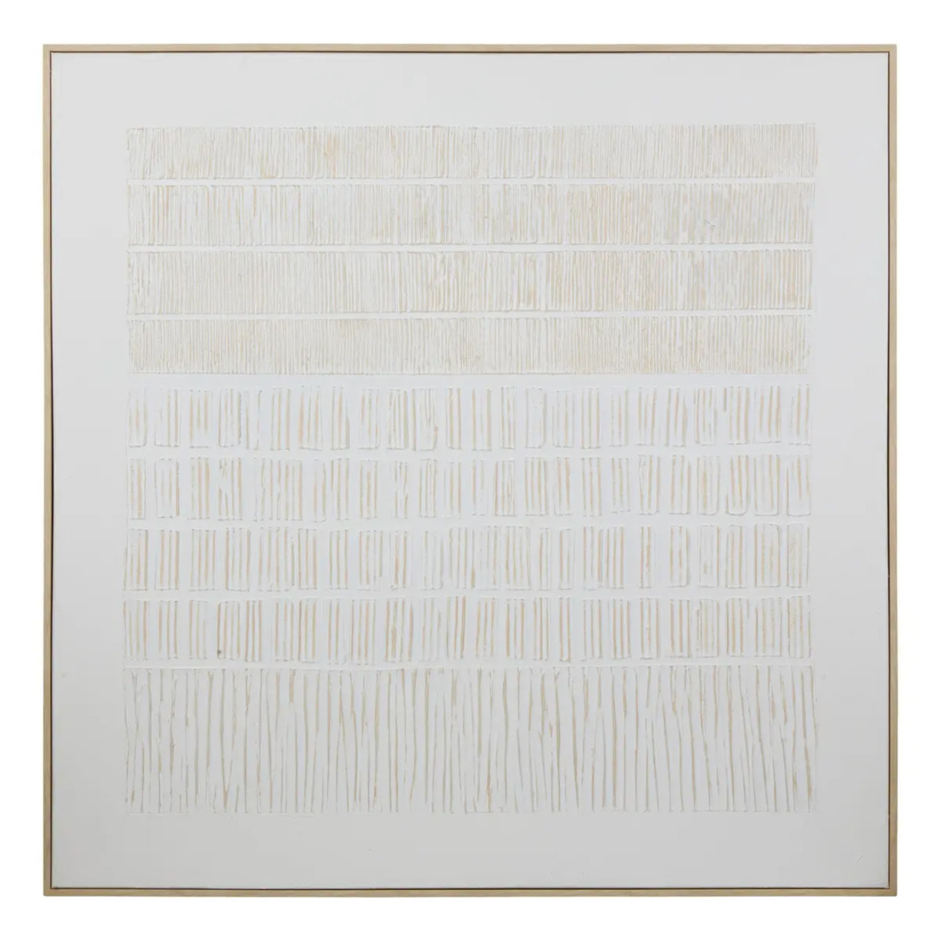 Toile 3D Morens 100x100cm blanc