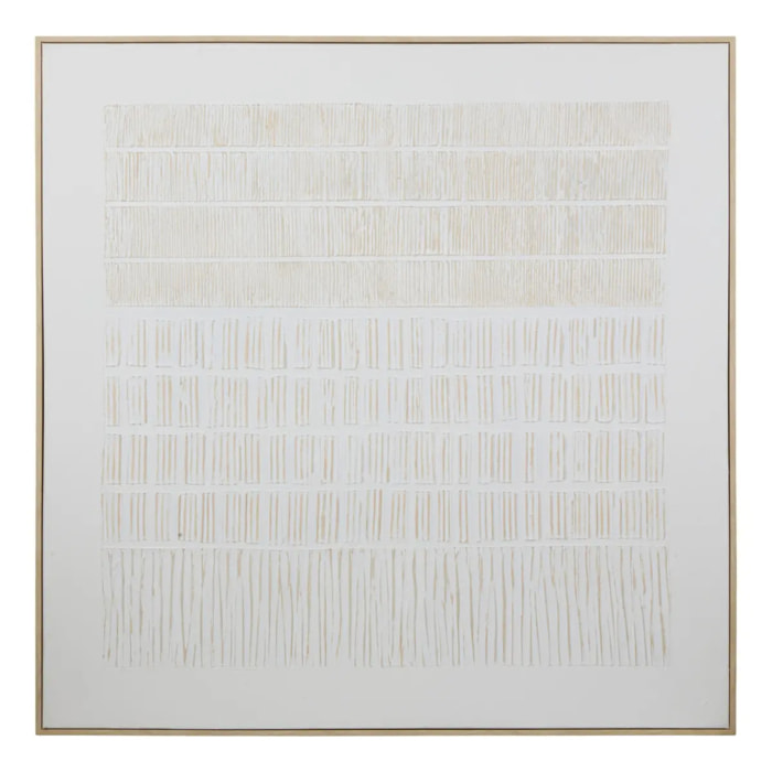 Toile 3D Morens 100x100cm blanc