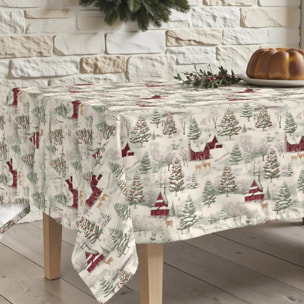 Nappe anti-taches Christmas deer 1225