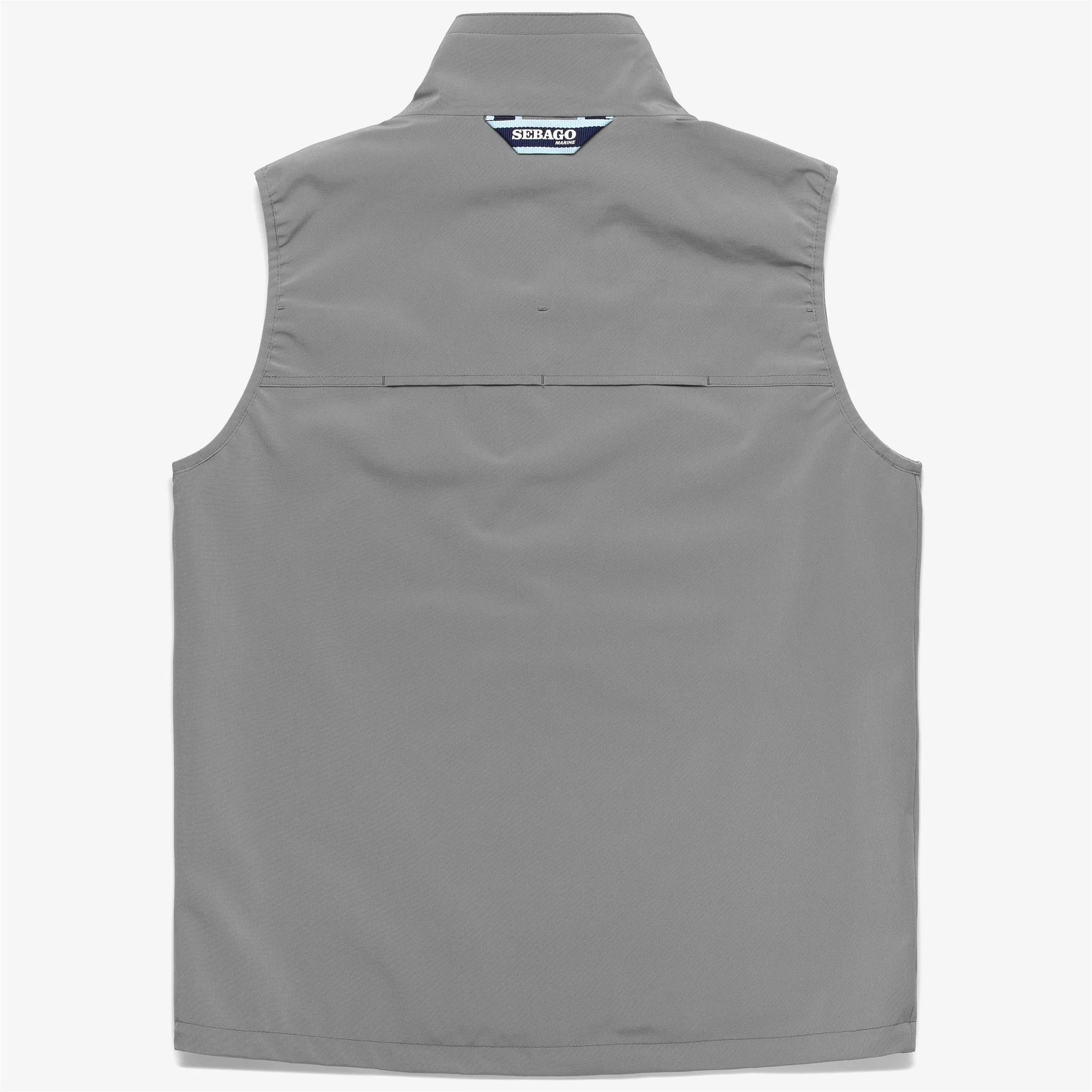 Sebago - Giacche Uomo Donna Grigio - Crew Vest