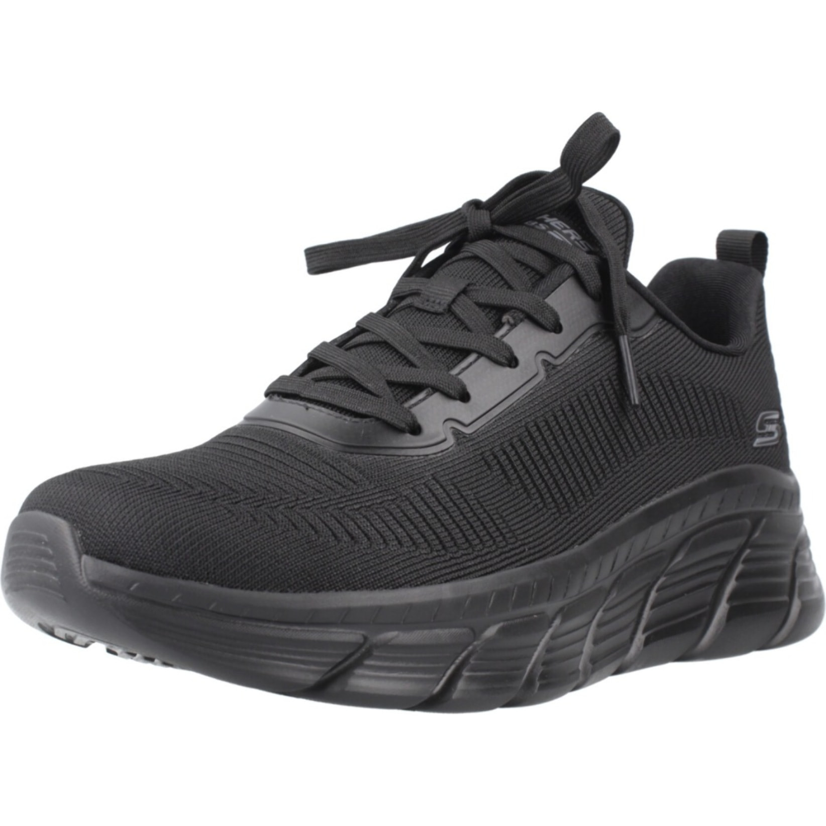 Sneakers De  Mujer Bobs B Flex Hi Flying Hi Negro