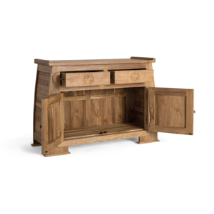 Aparador de Madera de Teca Estilo Colonial Oriental