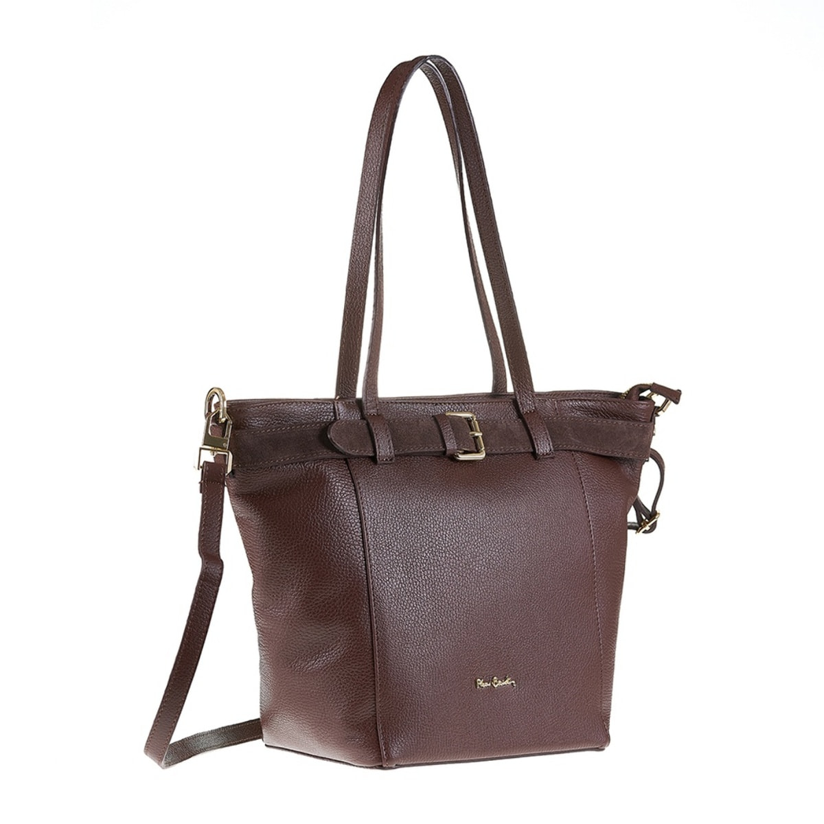 Borsa a spalla da donna Made in Italy - Modello Celeste Elite - 100% pelle - 42.0 x 30.0 x 16.0 cm